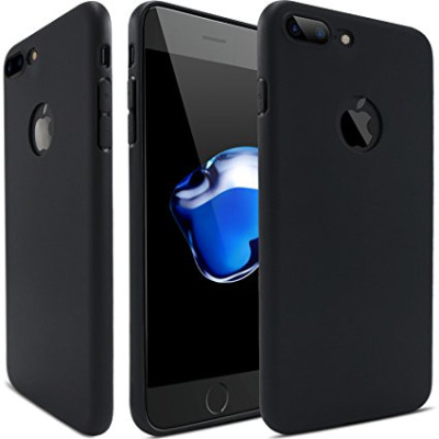 Силиконови гърбове Силиконови гърбове за Apple Iphone Луксозен силиконов гръб ТПУ ултра тънък МАТ за Apple iPhone 7 Plus 5.5 / Apple iPhone 8 Plus 5.5 черен
